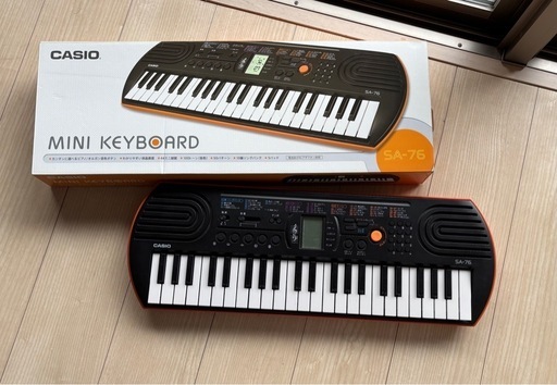 CASIO SA-76 ミニキーボード　44鍵