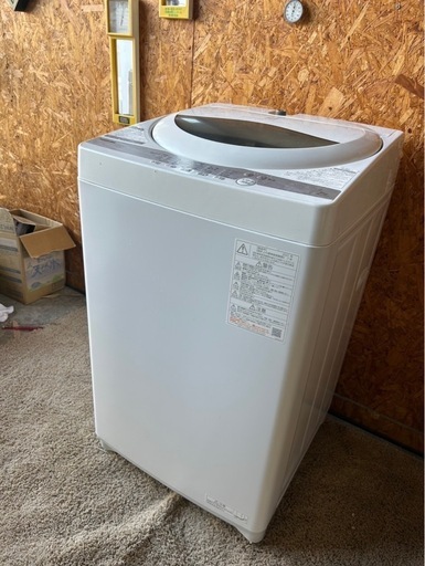 E0705 TOSHIBA 東芝  2021年　　洗濯機　5KG