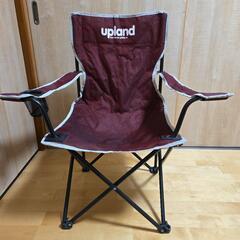 決まりました折り畳み椅子UPLANDの画像
