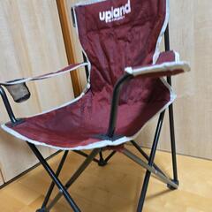 決まりました折り畳み椅子UPLANDの画像
