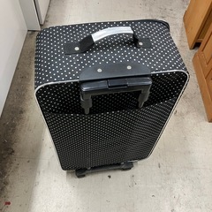 ☆値下げ☆H2505-281 キャリーバック 水玉模様 キズ汚れ有りの画像