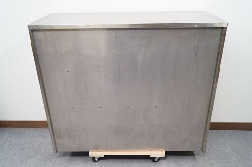 業務用 ステンレス 吊戸棚 食器棚 W1180 D450 H1000 mm 棚３段 厨房 吊り戸