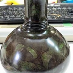 ☆花瓶　深緑色　高さ：約20ｃｍ　未使用品　3,800円