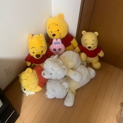 プーさんぬいぐるみ
