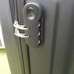 新品☆ キャリーケース Mサイズ 63L MCR-001 ブラック ハードケース スーツケース 旅行かばん 4輪キャスター付き 黒　西岡店の画像