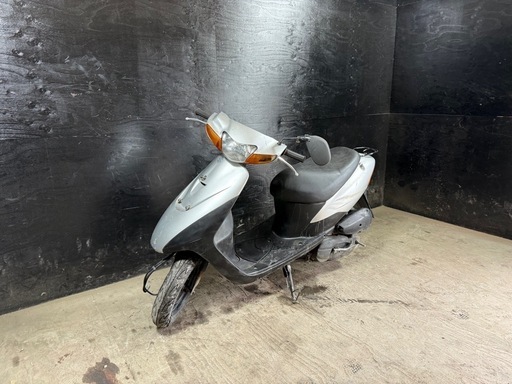 ★支払総額2.8万円★動かないバイク引き上げできます！まずは簡単無料査定から♪ スズキ レッツ2 シルバー CA1PA 人気のレッツ2！ 2ストのためオイル注ぎ足すだけ！ 激安原付！ バッテリー新品！