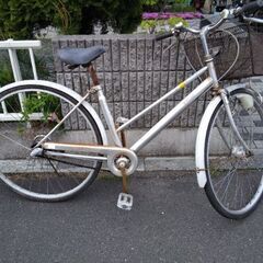 自転車　27インチ　ママチャリ