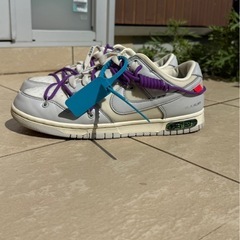 Off-White × Nike Dunk Low "Sail/ Neutral Gray"の画像