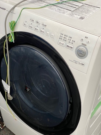 1ヶ月動作保証　シャープドラム洗濯機