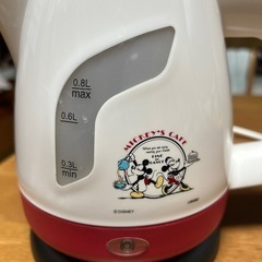 美品　ミッキーマウス電気ケトルの画像