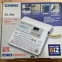 CASIO KL-M6 ラベルライター