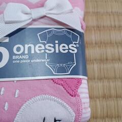 【お取引中】新生児用　半袖ボディスーツ５枚組の画像