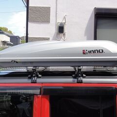 inno ルーフボックス BR764 シルバー 中古 左開き ルーフBOX