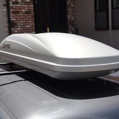inno ルーフボックス BR764 シルバー 中古 左開き ルーフBOX
