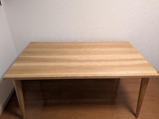 飛騨産業 ダイニングテーブル 150*85 ナラ無垢材 飛騨産業 ダイニングテーブル 150*85 ナラ無垢材