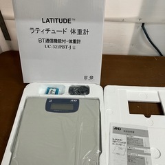 1010😺未使用　UC-321PBT-J  体重計　
ラティチュード　