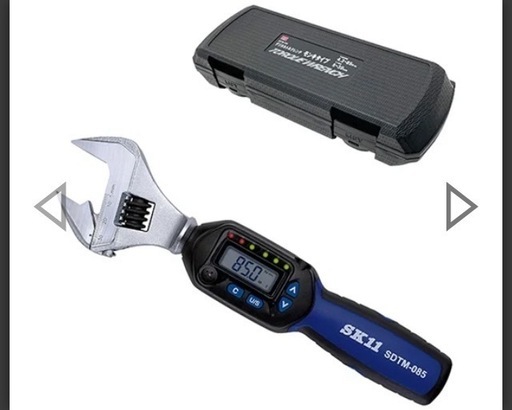 0340 新品 未開封 SK11 デジタルトルクレンチ モンキ SDTM-085 校正証明書付
