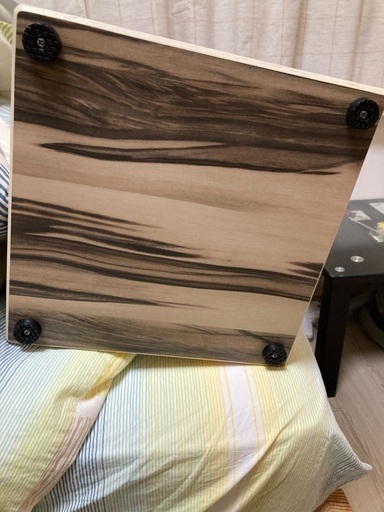 本日で終了致します！カホン 新品！ 柿の木柄 国産ハンドメイド