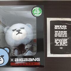 【BIGBANG 】 Xツアーパーカー、フォトカードセット、ハグぬいぐるみ、3点セットの画像