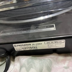 パイオニアレコードプレーヤーの画像