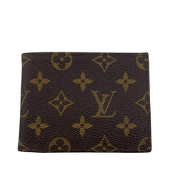 ルイヴィトン LOUIS VUITTON カードケース モノグラム ミュルティプル M60895 ブラウンの画像