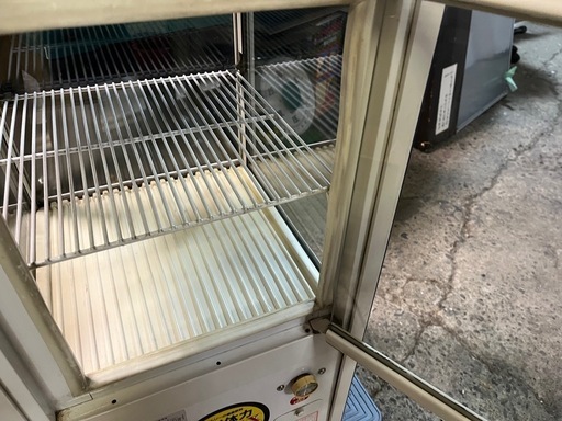 SHARP 4面ガラス 1面扉 冷蔵ショーケース RB-59SF 36L 冷却 動作確認済