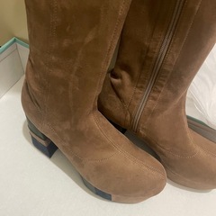 byあしながおじさんの厚底ストレッチブーツの画像