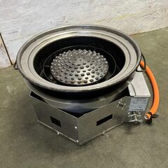 【SHINPO】 シンポ ガスコンロ こんろ機能付焼物器 焼肉 テーブルロースター埋込用 LPガス用 1LXC1C1L ① 鍋対応 N0851 の画像