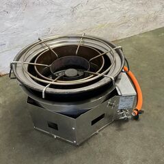 【SHINPO】 シンポ ガスコンロ こんろ機能付焼物器 焼肉 テーブルロースター埋込用 LPガス用 1LXC1C1L ① 鍋対応 N0851 の画像