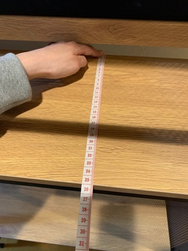 突っ張り棒つき棚