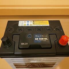 【取引中】未使用品 車用バッテリー 55B19Lの画像