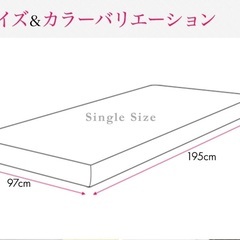 マットレス(2枚)の画像