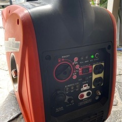 【再々の値下げです】 　インバーター発電機　KOSHIN GV-16iの画像