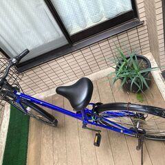 26インチ自転車　傷、サビ、変速機一部不具合ありの画像