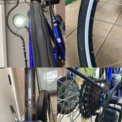 26インチ自転車　傷、サビ、変速機一部不具合ありの画像