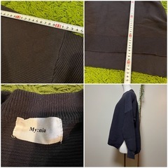 🌸500円商品✖️3点で1000円 に❣️My:nia マイニア　長袖トップス　ニット　　Mサイズの画像