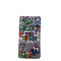 ルイヴィトン LOUIS VUITTON 長財布 モノグラムコミックキャンバス ポルトフォイユ ブラザ NM 二つ折り財布 M82011 グリーンの画像