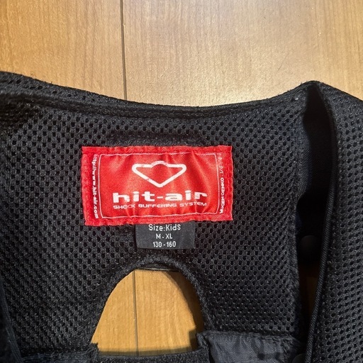 キッズジュニア
hit-air乗馬用 エアバッグ プロテクター 