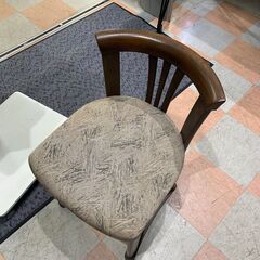 ★ジモティ割引あり★ ドレッサー レトロ 木目調 茶  W(幅)85.5×D(奥行き)45×H(高さ)84.2cm ※鏡なしタイプの画像