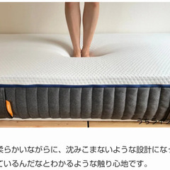 ひとあしお先に！夏先取りセール！札幌市近郊の方限定！送料無料！エマ・スリープ エマ・ハイブリッド V2 プラス クイーンの画像