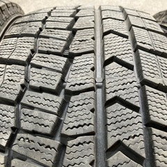 DUNLOP WM02 205/60R16 4本 9分山冬タイヤ ノアヴォクシーステップワゴンなどにの画像