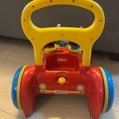ミッキー&ミニー　手押し車の画像