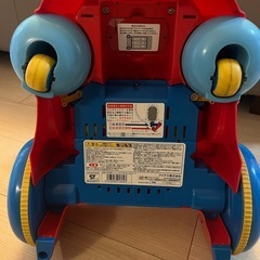 ミッキー&ミニー　手押し車の画像