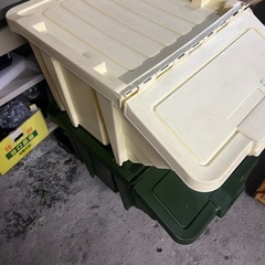 ケース　ボックス　収納　中古　白　1個の画像