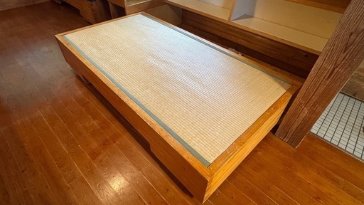 残り2台】畳ベッド 無料 差し上げます アレンジ多様 ベッド、小上がり