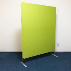 パーテーション自立式クロスグリーン　軽量パーティション　取り外し丸洗い可能　間仕切りアイリスオーヤマ　完成品クロススクリーンの画像