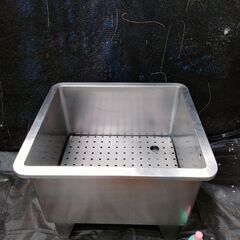 極厚ステンレスのプール水溜☆18kg☆中古