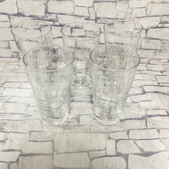 高級感溢れるグラス 美品未使用品 5点セット！