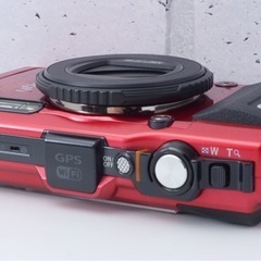 アウトドアに最適！OLYMPUS STYLUS TG-4●Wi-Fi内蔵  1ヶ月動作補償あり！ 安心のゆうパック代引き発送！ 送料、代引き手数料無料！の画像