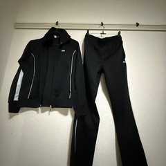 ジャージ上下セット（黒）